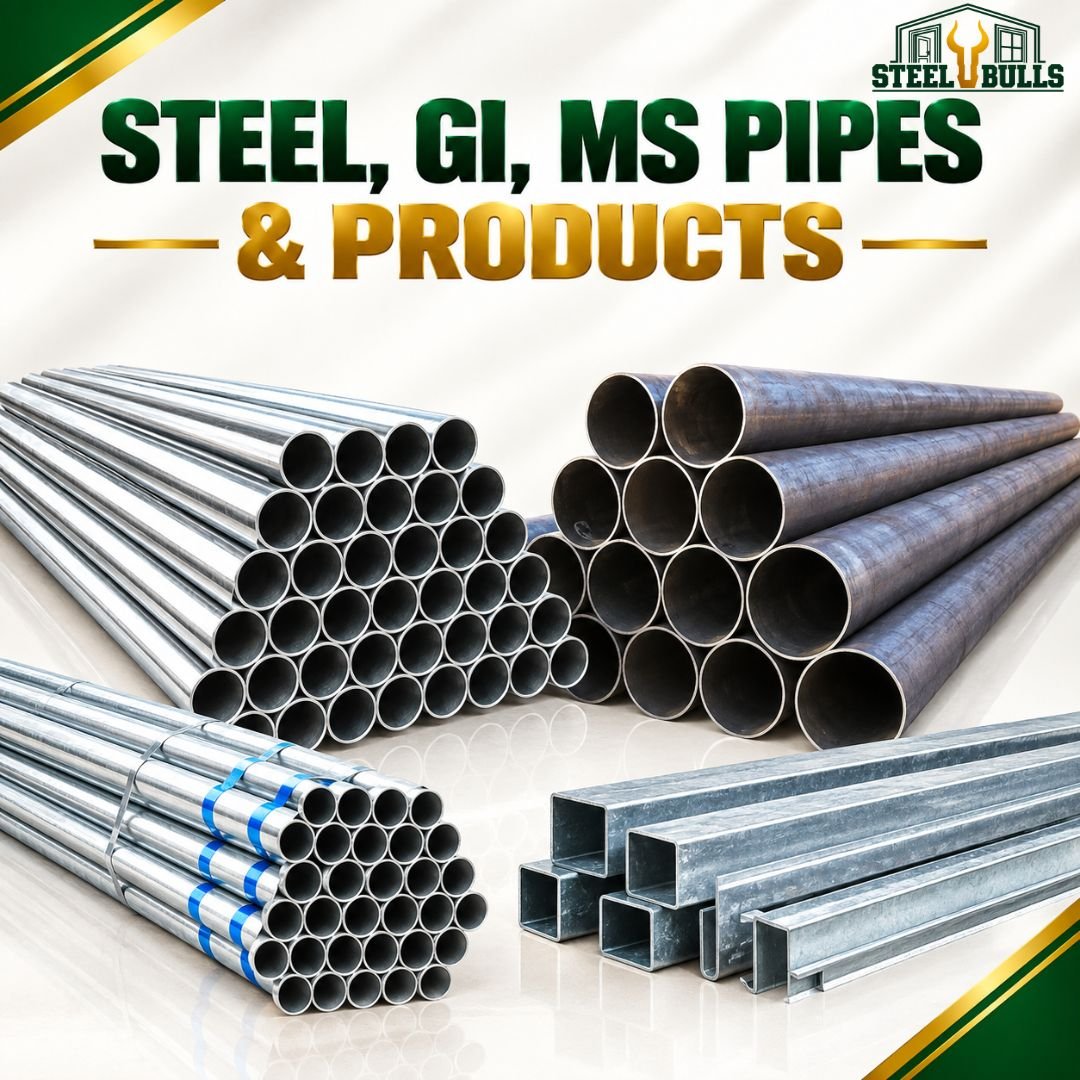 Steel, GI & MS Pipes