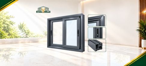 PPGI Slider Window Frames (Chaukhat)