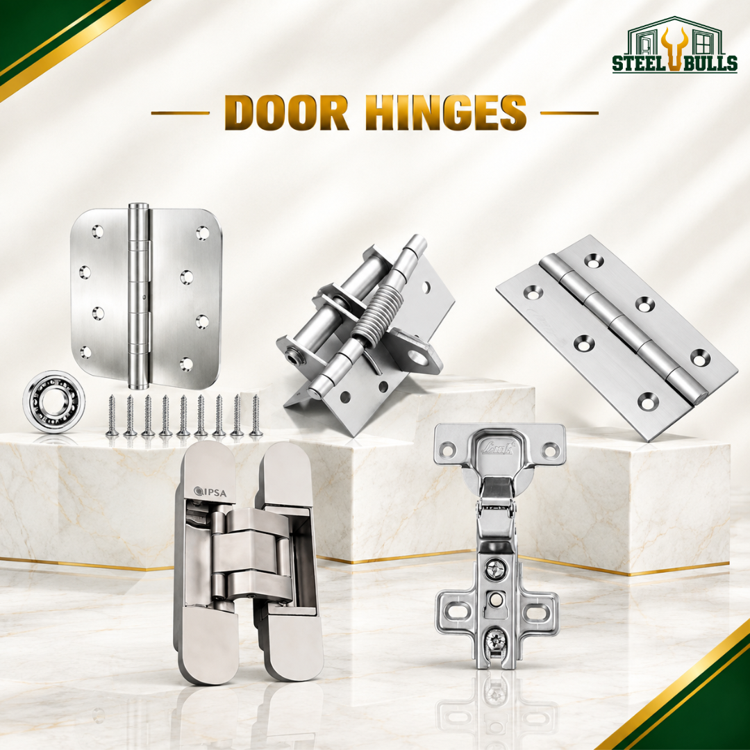 Door Hinges - Steel Bulls India